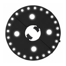 Luces LED para parasol Ø16cm - 24 LEDs cálidos, 3 funciones, pilas 4xAA (no incluidas) Precio: 8.59000054. SKU: S7904509