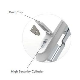 Lanview WK2 Llave de Seguridad Antivandálica para Cerraduras RCCTV002, 003, 004, 005