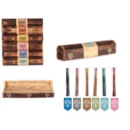 Caja Soporte 10 Barras Incienso Surtido 6 Aromas Madera 30.5x6.5x6 cm - Acorde (12 Unidades) Precio: 40.88999948. SKU: B1ACBHH7QR