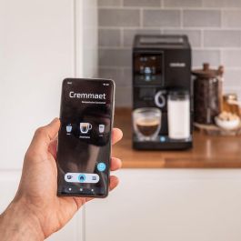 Cafetera Superautomática Cecotec Cremmaet Compactccino Connected 1350 W Negro 19 bar