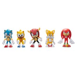 JAKKS PACIFIC Blister 5 figuras Sonic the Hedgehog 6cm