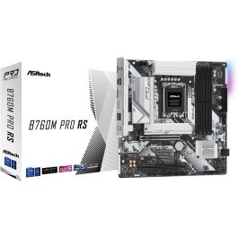 ASRock B760M Pro RS Placa Base mATX para Intel LGA 1700 DDR5 con HDMI y DisplayPort Precio: 151.89000046. SKU: B1JG4ERCPS