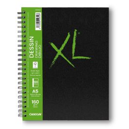 Bloc de dibujo Canson XL Drawing Blanco A5 5 Unidades 60 Hojas 160 g/m2 148 x 210 mm Bloc de dibujo Canson XL Drawing Blanco A5 5 Unidades 60 Hojas 160 g/m2 148 x 210 mm
