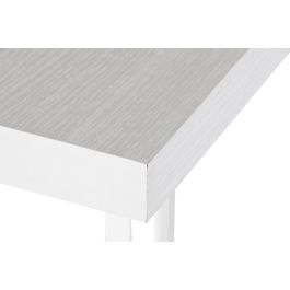 Escritorio DKD Home Decor 150 x 120 x 75 cm Natural Metal Blanco Madera MDF