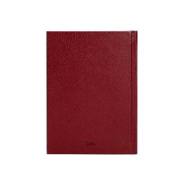 Agenda Encuadernada Liderpapel Corfu A6 2025 Dia Pagina Color Rojo Papel 60 gr