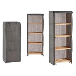 Estantería Kipit Gris 30x113x42 cm - Madera y Tela (3 Unidades) Precio: 131.50000006. SKU: S3609833
