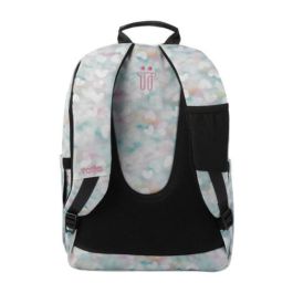 Totto Mochila Escolar Corazones Pastel MA04ECO001-23110-4HX Liviana y Práctica con Compartimento para PC de 14 Litros 20.3