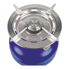 Butsir Fogón Destroyer Botella Azul ø23 x 7 cm 2400W Camping y Excursionismo Alta Potencia
