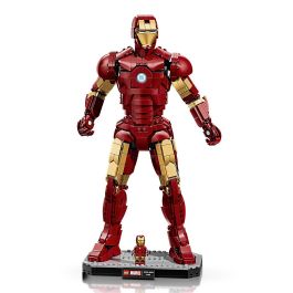 LEGO Marvel Iron Man Mark 3 Edición Coleccionistas 76344 Figura de Construcción con 1297 Piezas