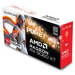 Sapphire RX 9060 XT 16GB GDDR6 Pure OC White Tarjeta Gráfica