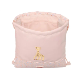 Bolsa Mochila con Cuerdas Sophie la Girafe 26 x 34 x 1 cm