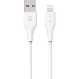 eSTUFF Cable Lightning INFINITE 1m Súper Suave, 100% Plástico Reciclado, Libre de PVC, Certificado MFi, Durabilidad Extrema
