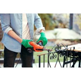 Black+Decker Lijadora de lima 350W KA900E-QS, velocidad variable 900-1600rpm, hoja 451x13mm, depósito polvo ciclónico