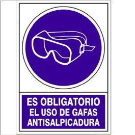 Señal 628 Plástico Obligatorio El Uso De Gafas Antisalpicaduras Duver Precio: 6.50000021. SKU: B1C6MD6JTJ