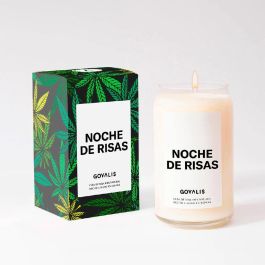 Govalis Vela Aromática Noche de Risas, con Cannabis, Bergamota, Madera de Cedro y Sándalo - 500 gr Precio: 25.4999998. SKU: S4517153