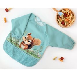 KioKids Babero Impermeable con Mangas Ardilla Verde Little Sauvages +4 meses Precio: 9.317. SKU: B16BWGVFNX