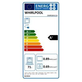 Horno Whirlpool Corporation OMR58HU1X 71 L