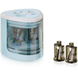 Peach PO102 - Afilador de Lápices Eléctrico Universal Azul