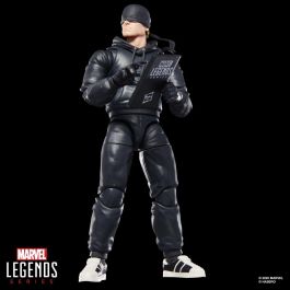 HASBRO Figura Daredevil Marvel Legends Series The Man Without Fear 15cm Articulada con 5 Accesorios y Bastón de Combate
