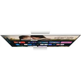 Samsung S32DM801UU Smart Monitor M8 32" 4K UHD Multimedia Regulable en Altura Smart TV Webcam Blanco