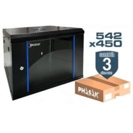 Armario Rack Mural Desmontado Phasak PHO 2216D/ 19"/ Altura 16U Precio: 130.5000004. SKU: B16KLGWSFD