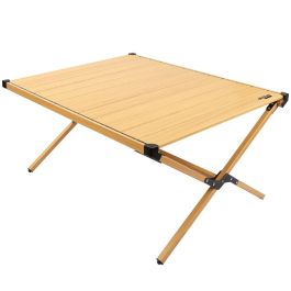Mesa camping plegable aluminio glamping sabana aktive 88,5x70,5x43cm