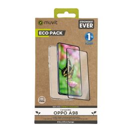 Funda y Protector para Móvil Muvit for Change Oppo A98 Negro Oppo A98 Precio: 22.68999986. SKU: B18MXZ9SDY