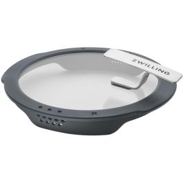 Zwilling 66870-005 Simplify Juego de Ollas 5 Piezas Acero Inoxidable Negro Plata Apto Lavavajillas Horno Hasta 180°C