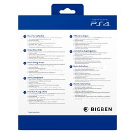 Auriculares con Micrófono Gaming Big Ben Interactive PS4OFHEADSETV3WHITE Blanco Negro/Blanco Auriculares con Micrófono Gaming Big Ben Interactive PS4OFHEADSETV3WHITE Blanco Negro/Blanco