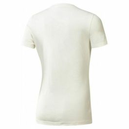 Camiseta de Manga Corta Mujer Reebok Training Split Tee Blanco