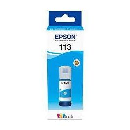 Epson Tinta Bote Cian EcoTank 113 para Et-5850, Et-5800, Et-16650, Et-16600, Et-5880, Et-5170 - 127ml Precio: 14.58999971. SKU: S8405272