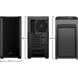be quiet! PURE BASE 501 Negra Midi Tower PC Negro