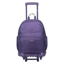 Totto Mochila Escolar con Ruedas MA03TKI003-23100-Z1V Azul Marino, Compartimento PC 14", 27L