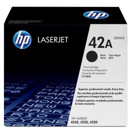 HP 42X High Yield Black Original LaserJet Toner Cartridge Precio: 321.98999998. SKU: B18LFYCW9W