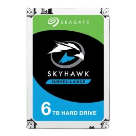 Seagate Disco Duro SkyHawk AI 6 TB 3.5" SATA III 6 Gb/s 210 MB/s 256 MB para Vigilancia 24/7 con hasta 64 Cámaras HD Precio: 222.68999962. SKU: S55085003