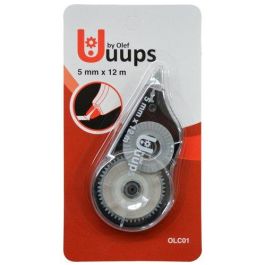 Corrector Cinta Olef Uuups 5 Mm X 12 M Ergonomico Blister De 1 (Set de 24) Precio: 25.69000005. SKU: B1JJMCRSBL