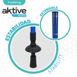 Set de 2 bastones de trekking Aktive 5 x 135 x 5 cm (6 Unidades) Set de 2 bastones de trekking Aktive 5 x 135 x 5 cm (6 Unidades)