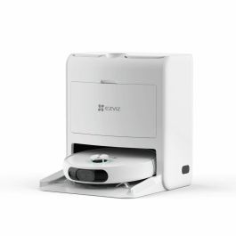 Ezviz Aspiradora Robot RS2 con Base - Lavado, Secado y Recarga Automáticos - 4000 Pa