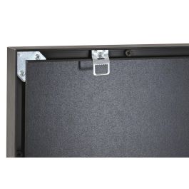 Cuadro Home ESPRIT Aluminio Madera MDF 80 x 3,5 x 120 cm (2 Unidades)