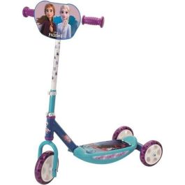 Smoby Scooter de 3 Ruedas Frozen 2 con Manillar Ajustable, Ruedas Brillantes y Silenciosas para Niños +3 Años