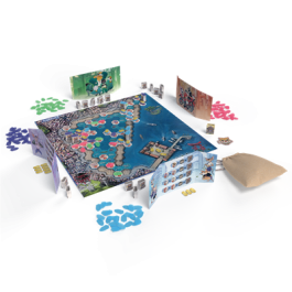 CMON Juego de Mesa Nyakuza NYA001ES - Juego de Reiner Knizia para 2-4 jugadores, 40 min