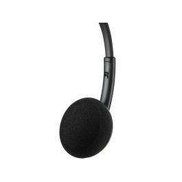 Sandberg MiniJack Office Headset Saver. Auriculares con Micrófono Ajustable y Adaptador para PC, Conexión Mini Jack para Smartphone