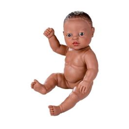 Berjuan 7080-17 Muñeca Newborn de 30 cm, niña africana, a partir de 3 años
