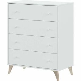 Calicosy HAB8423490266329 Cómoda Sweet de 4 Cajones Blanca 95 x 77,5 x 40 cm Precio: 162.50000041. SKU: B1H9N6RBPF