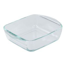 San Ignacio Fuente Cuadrada de Horno, Vidrio de Borosilicato 1L, Modelo Experto, 19.7 x 16.8 x 5.6 cm, Apto Microondas, Lavavajillas Precio: 4.7795. SKU: B19MN9KXZY