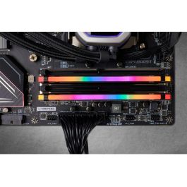 Corsair CMW64GX4M2E3200C16 Vengeance RGB PRO - Kit Dual 64 GB (2x 32 GB) DIMM DDR4 3200 MHz, Negro, INTEL XMP