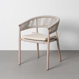 Silla Acero-Rattán Pe Exterior 57 X 58 X 77 cm