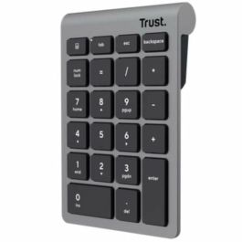 Trust 25709 Teclado Numérico Inalámbrico Xalas Wireless con USB 2.4GHz, 22 Teclas de Tijera, Plata Precio: 20.50000029. SKU: B1FEXZDSVQ