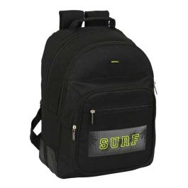 Mochila Escolar Safta Surf Negro 32 x 42 x 15 cm Mochila Escolar Safta Surf Negro 32 x 42 x 15 cm