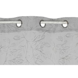 Cortina Urban DKD Home Decor Gris Claro 260 x 140 cm